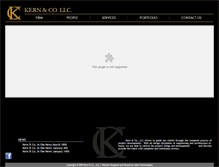 Tablet Screenshot of kernengineering.com